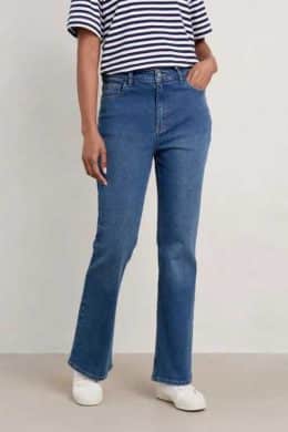 Seasalt Cornwall Highmore Jean Mid Wash Tide - La Vie en Rose Damesmode