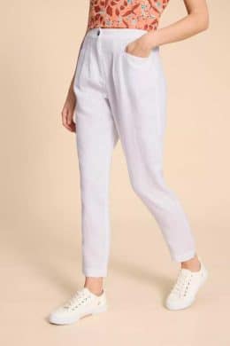 White Stuff Rowena Trouser Brilliant White - La Vie en Rose