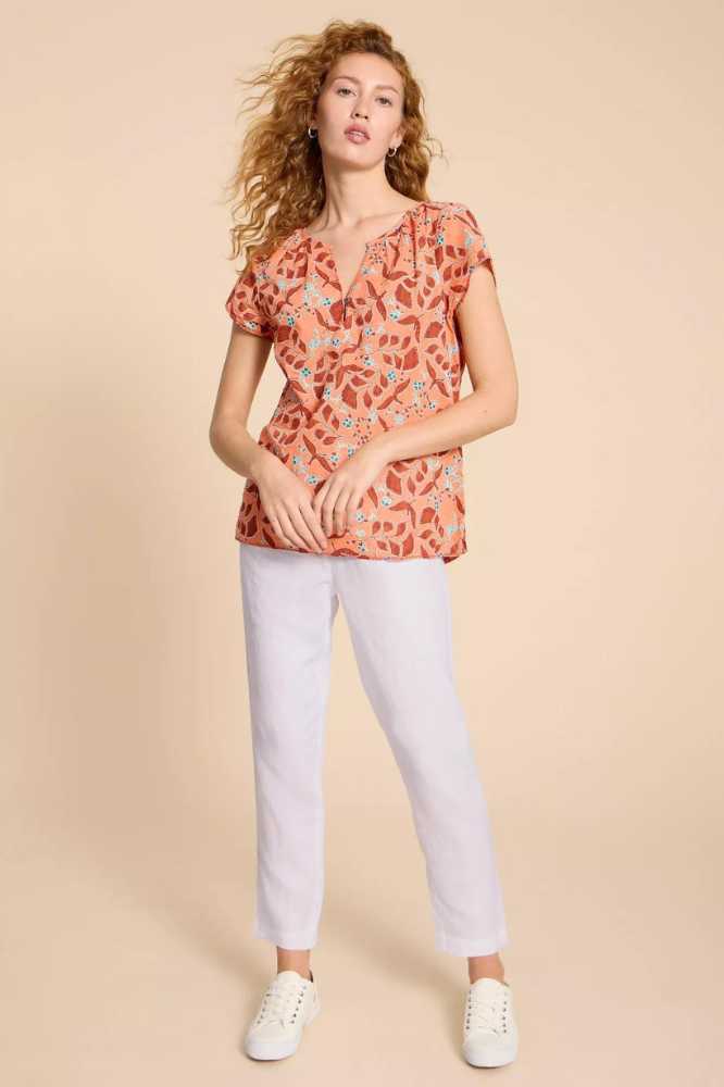 White Stuff Rowena Trouser Brilliant White - La Vie en Rose