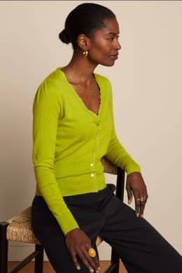 King Louie Cardi V Cocoon Citronelle Yellow