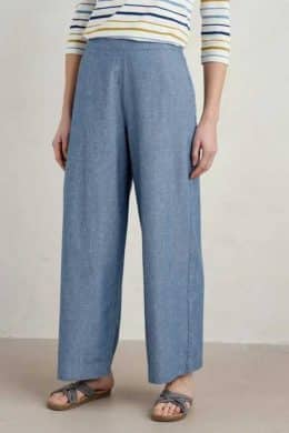 Calluna Trousers Mid Wash Cross Hatch