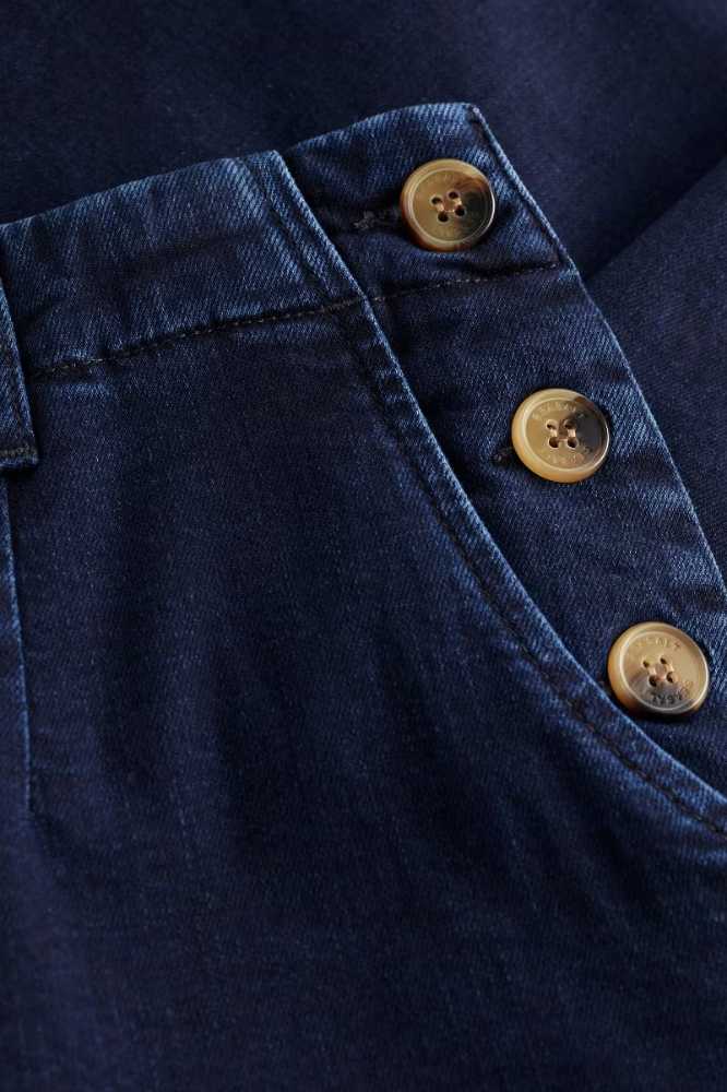 Seasalt Cornwall Waterdance Trousers Dark Indigo Wash - La Vie en Rose Damesmode