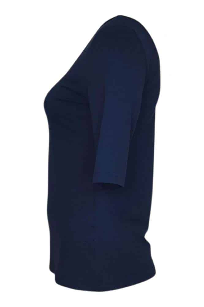 Very Cherry Lucia Natalya Top Navy Tricot Deluxe - La Vie en Rose Damesmode