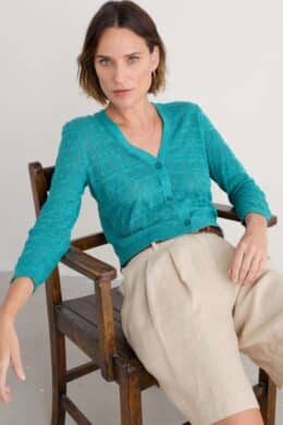 Seasalt Cornwall Sweet Day Cardigan Azurite - La Vie en Rose Damesmode
