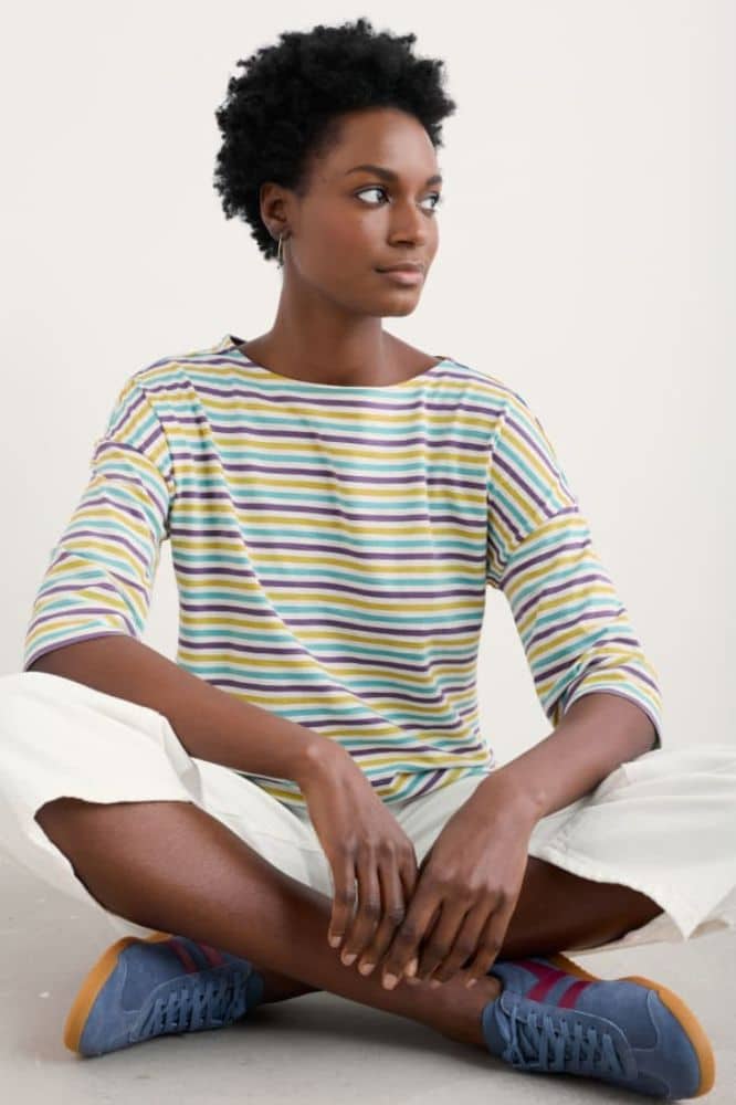 Seasalt Cornwall Tremayne Quay Top Pellitras Seashore