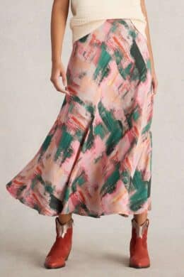 White Stuff Hope Bias Cut Maxi Skirt - La Vie en Rose Damesmode