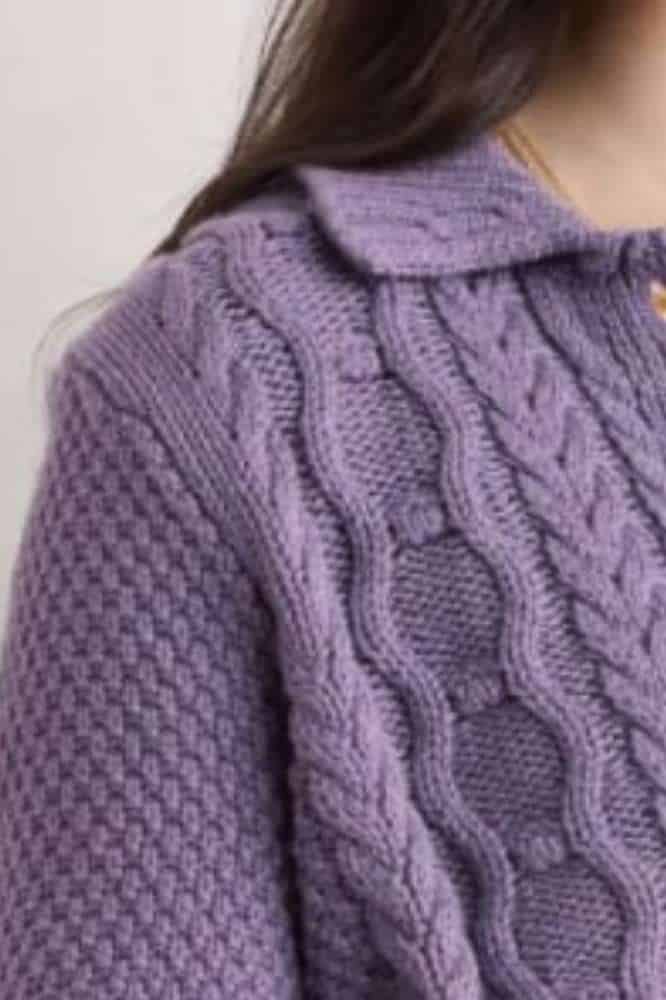 Seasalt Cornwall Forest Ridge Cardigan Echium - La Vie en Rose Damesmode (1)