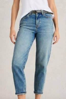 White Stuff Tilly Tapered Jeans Light Denim - La Vie en Rose Damesmode