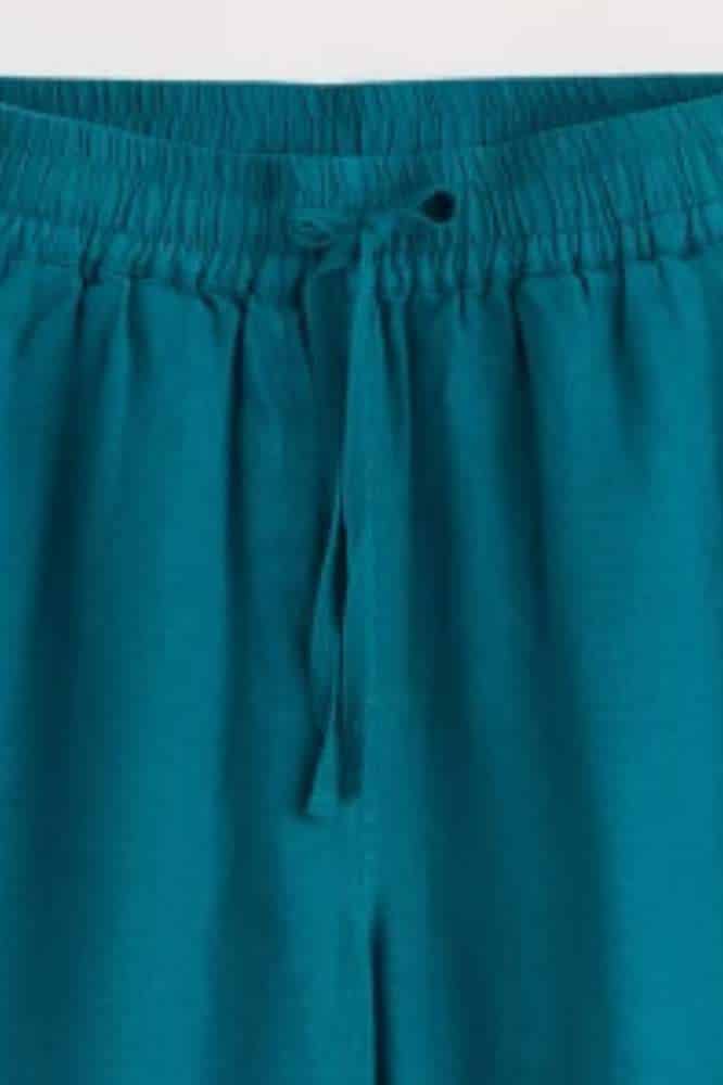 Seasalt Cornwall Dipping Sun Linen Trousers Dark Drift - Afbeelding 5