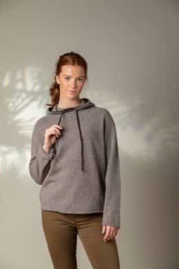 Eribé Corry Hoody Sweater Vole - La Vie en Rose Damesmode