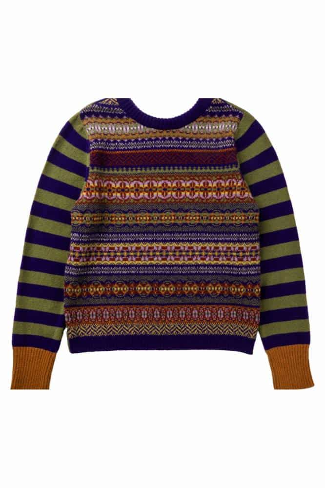 Eribé Stobo Fairisle Sweater Reversible - La Vie en Rose Damesmode