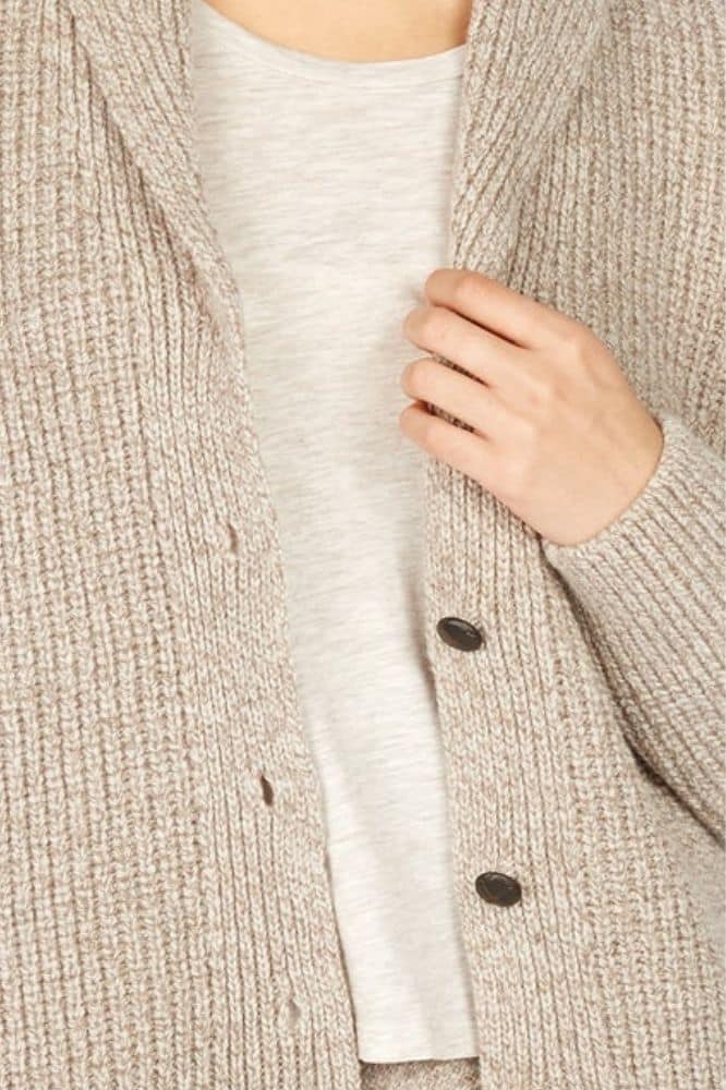 Eye Robin Shawl Cardigan Eggshell - La Vie en Rose Damesmode