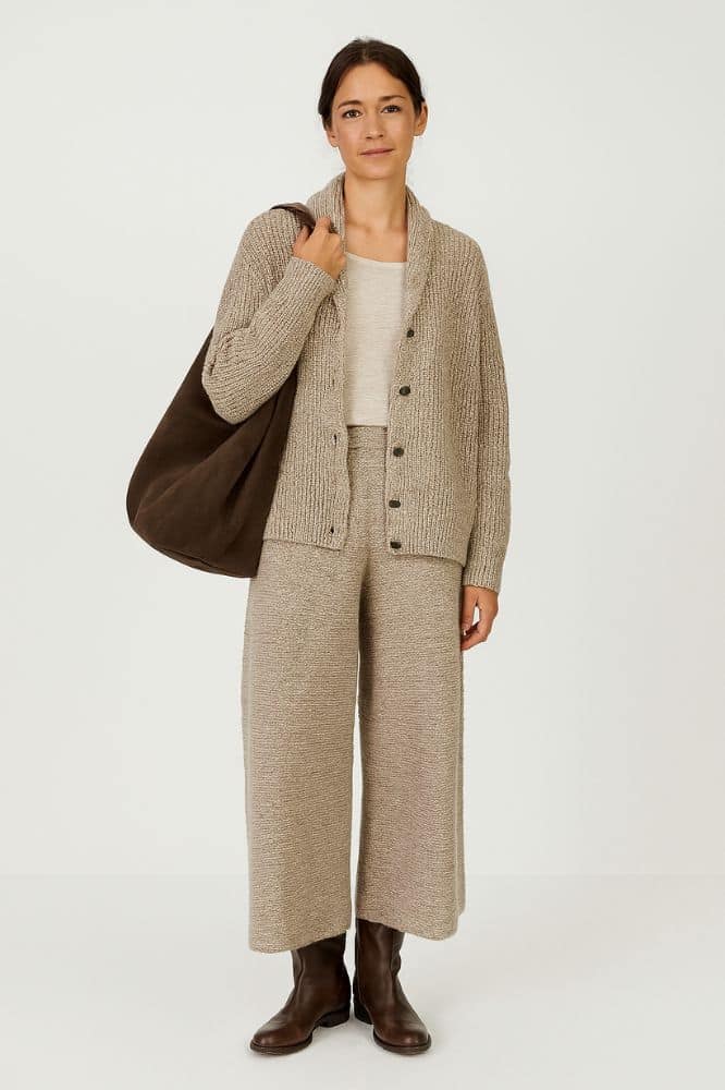 Eye Robin Shawl Cardigan Eggshell - La Vie en Rose Damesmode