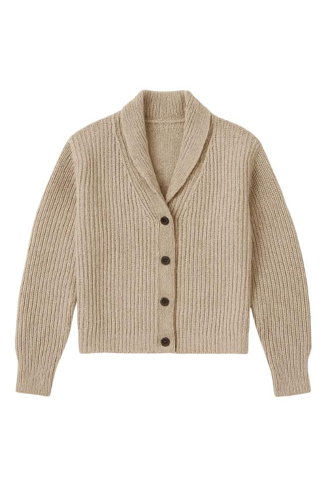 Eye Robin Shawl Cardigan Eggshell - La Vie en Rose Damesmode