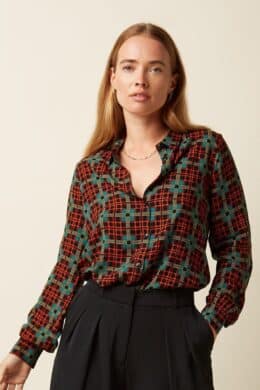 King Louie Maisie Blouse Duna - La Vie en Rose Damesmode