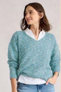 White Stuff Rua Jersey Shirt Dress Grey MLT - La Vie en Rose Damesmode