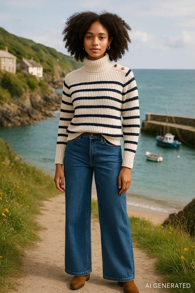 White Stuff Ayla Wide Leg Jeans - La Vie en Rose Damesmode