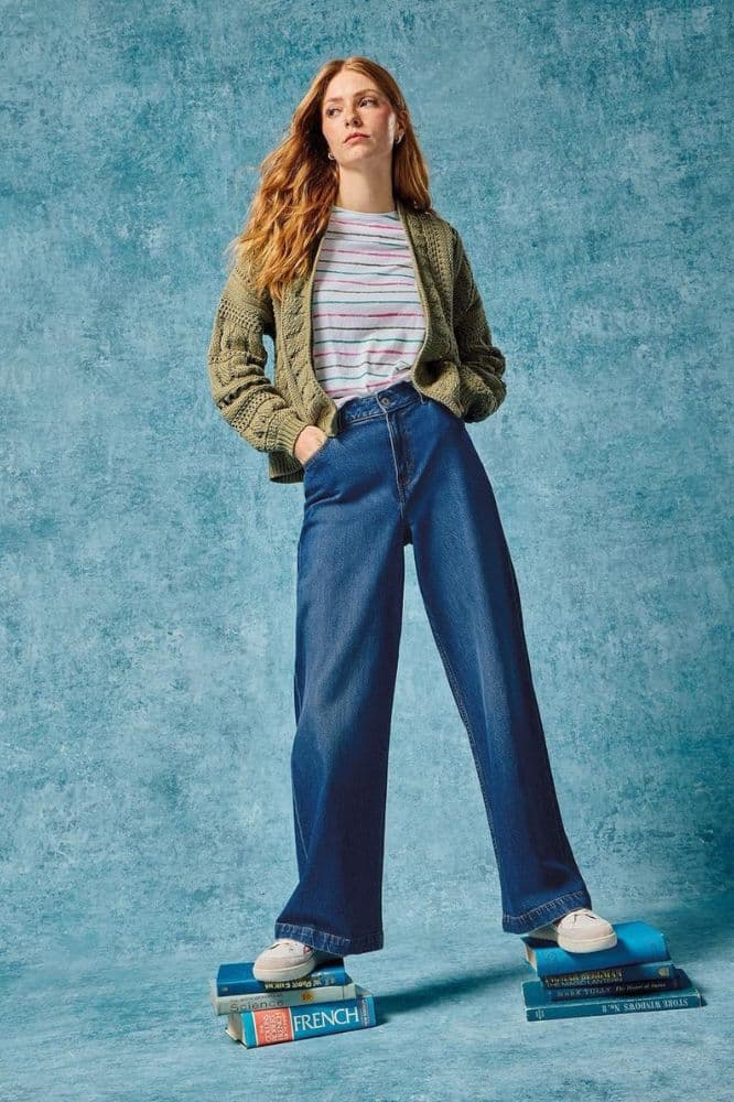 White Stuff Ayla Wide Leg Jeans - La Vie en Rose Damesmode