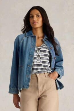 White Stuff Eden Denim Jacket - La Vie en Rose Damesmode