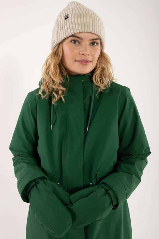 Danefae Danesvaneke Winter Parka Dark Pine - La Vie en Rose Damesmode