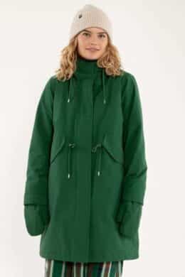 Danefae Danesvaneke Winter Parka Dark Pine - La Vie en Rose Damesmode