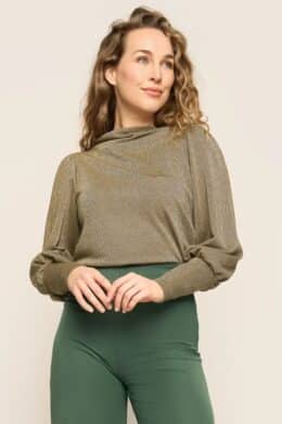 Very Cherry Maya Top Lurex Rosemary- La Vie en Rose Damesmode