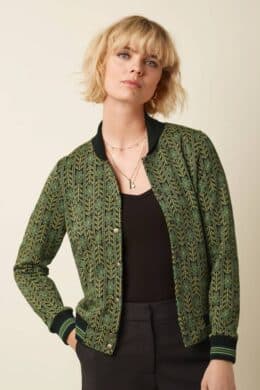 King Louie Cleo Jacket Dumas Spruced Green - La Vie en Rose Damesmode