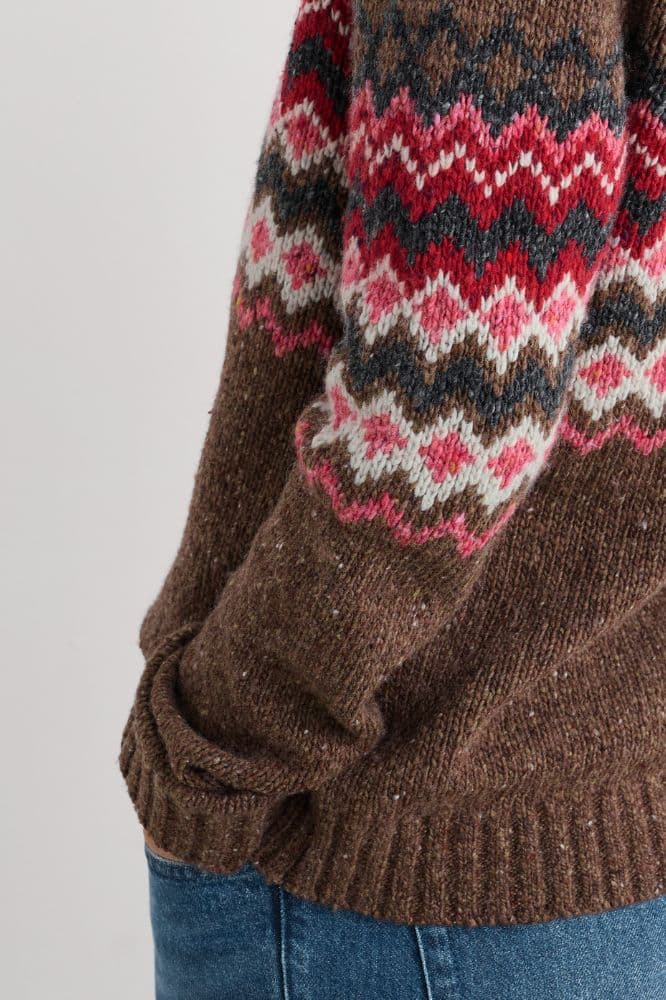 Seasalt Cornwall Golden Light Fair Isle Jumper - La Vie en Rose Damesmode Enkhuizen