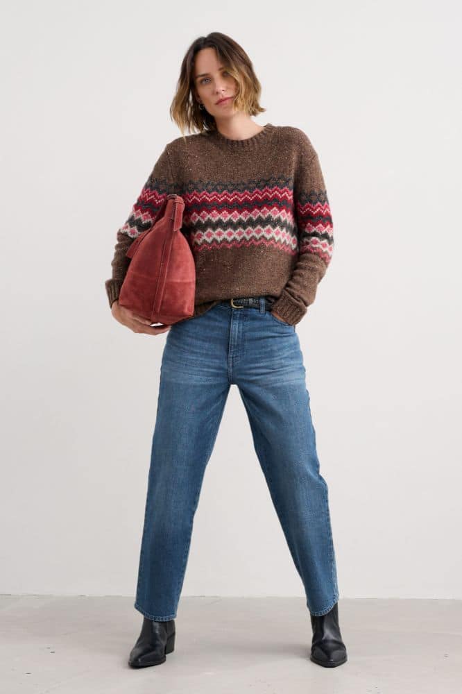 Seasalt Cornwall Golden Light Fair Isle Jumper - La Vie en Rose Damesmode Enkhuizen