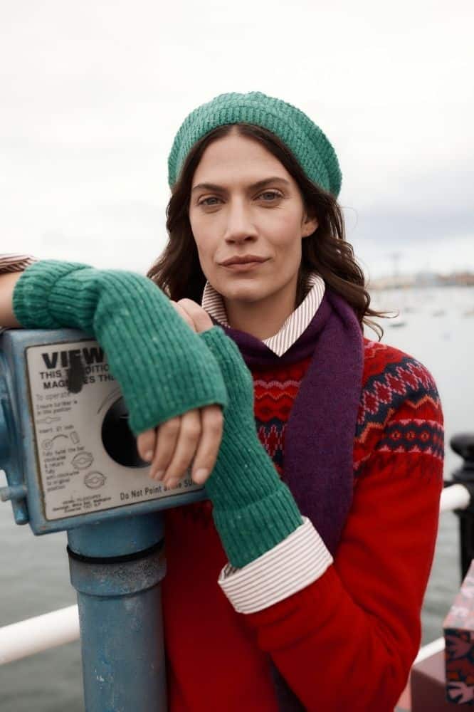 Seasalt Cornwall Gurnard's Head Jumper Windward Carmine Multi - La Vie en Rose Damesmode Enkhuizen