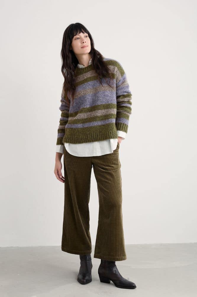 Seasalt Cornwall Painter Jumper Carvannel Laurel Mix - La Vie en Rose Damesmode Enkhuizen