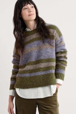 Seasalt Cornwall Painter Jumper Carvannel Laurel Mix - La Vie en Rose Damesmode Enkhuizen