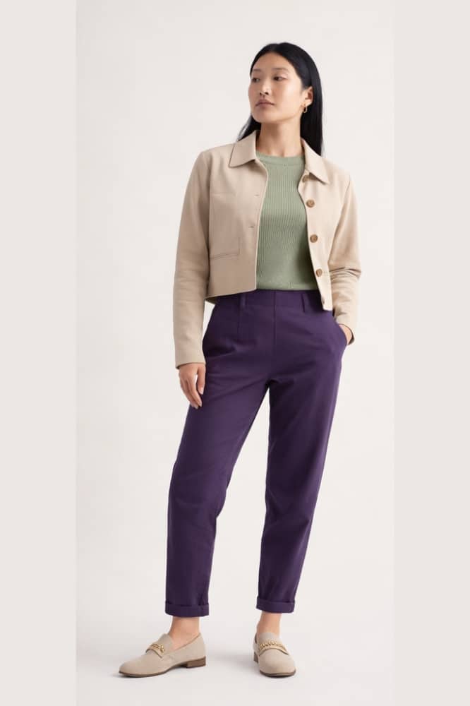 Seasalt Cornwall Waterdance Dark Violet - La Vie en Rose Damesmode Enkhuizen