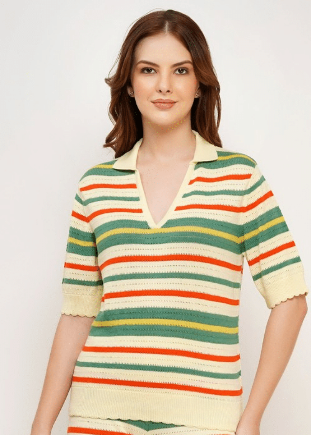 Circus Clothing Stripe Sweater ABZK5039 - La Vie en Rose Damesmode