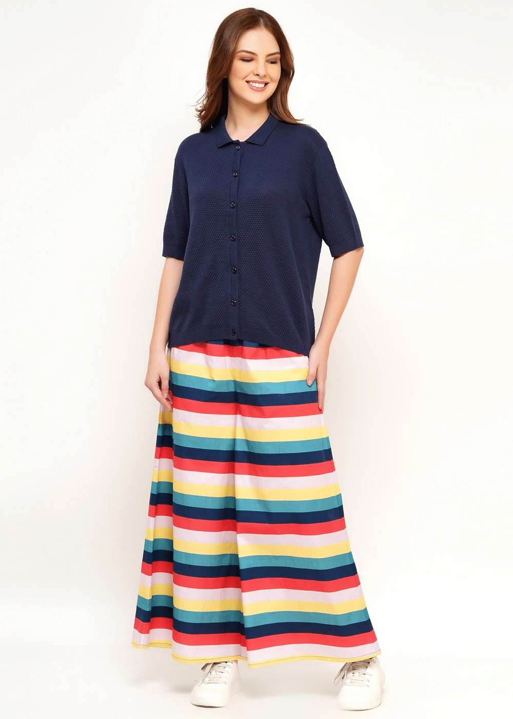 Circus Clothing Mood Indigo Sweater ABZK5045 - La Vie en Rose Damesmode