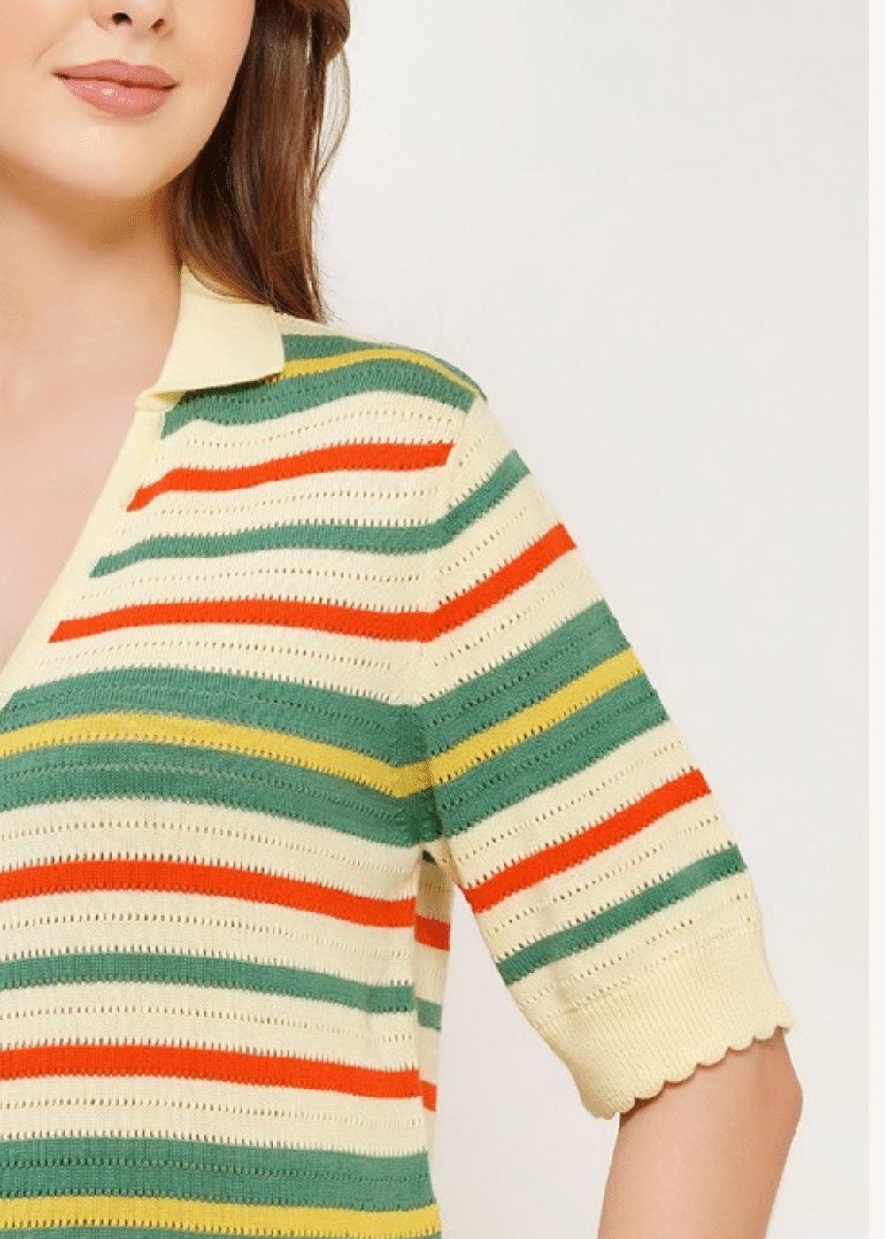 Circus Clothing Stripe Sweater ABZK5039 - La Vie en Rose Damesmode