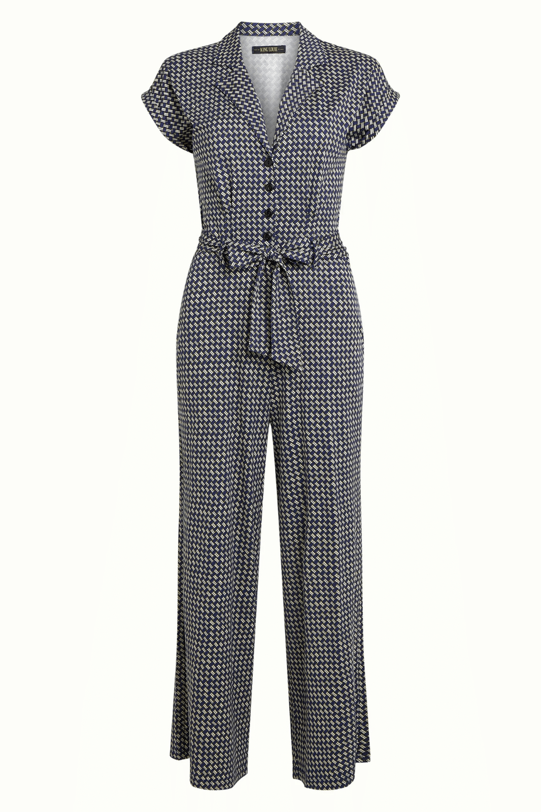King Louie Darcy Jumpsuit Blizzy - La Vie en Rose Damesmode