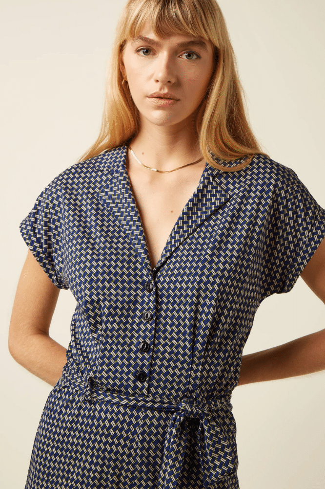 King Louie Darcy Jumpsuit Blizzy - La Vie en Rose Damesmode