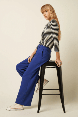 King Louie Federica Pants Marple Mazarine - La Vie en Rose Damesmode