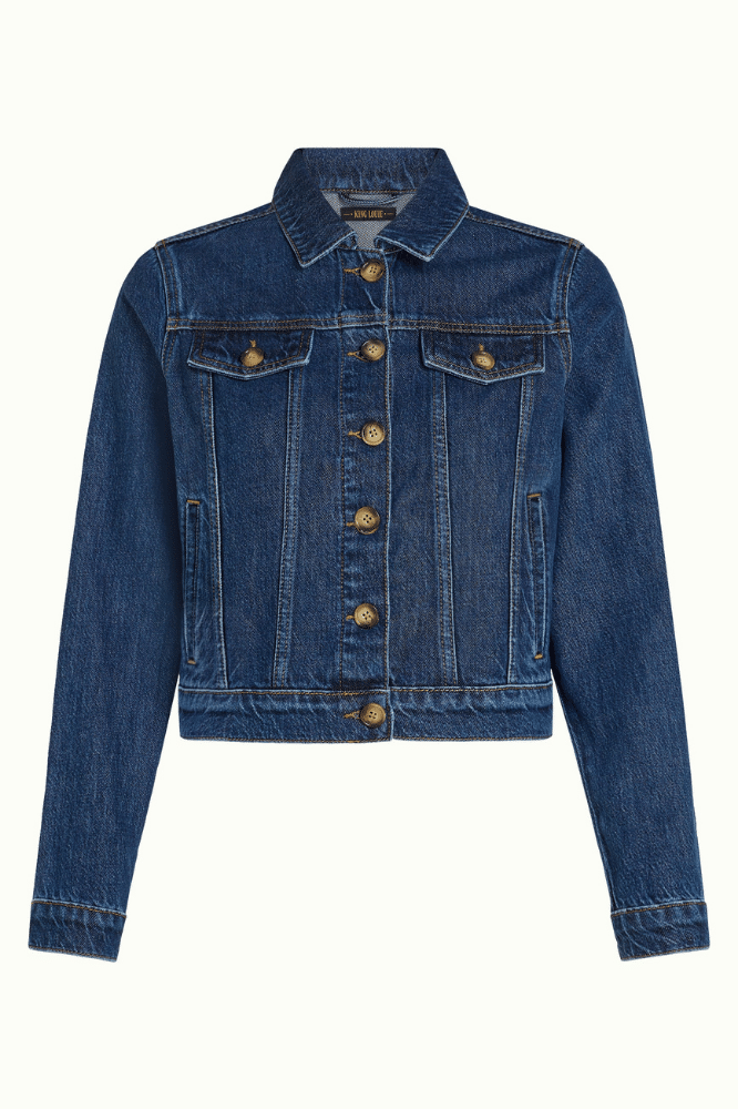 King Louie Janey Cropped Playa Denim - La Vie en Rose Damesmode