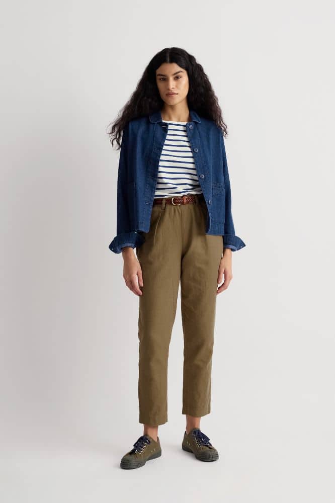 Seasalt Cornwall Nanterrow Trousers Seagrass - La Vie en Rose Damesmode Enkhuizen