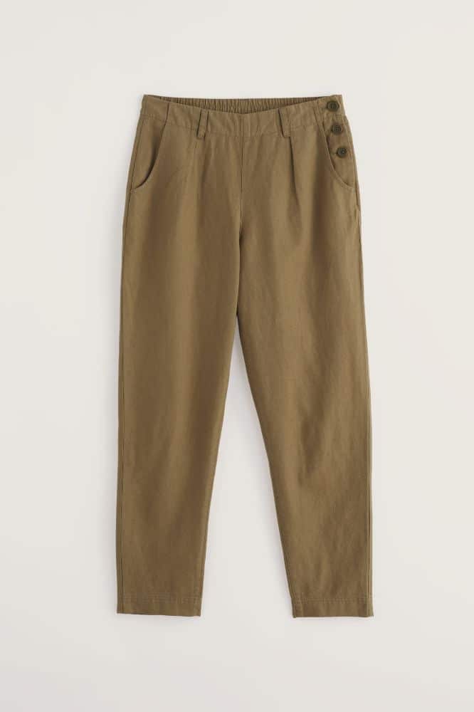 Seasalt Cornwall Nanterrow Trousers Seagrass - La Vie en Rose Damesmode Enkhuizen