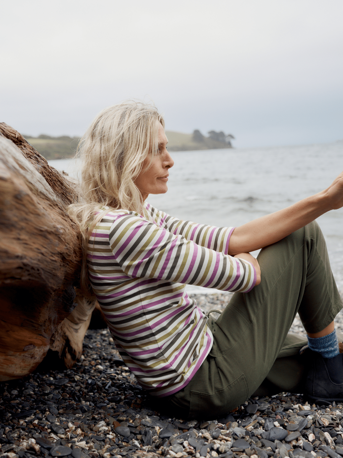 Seasalt Cornwall Sailor Top Tri Mini Cornish Fennel - La Vie en Rose Damesmode Enkhuizen