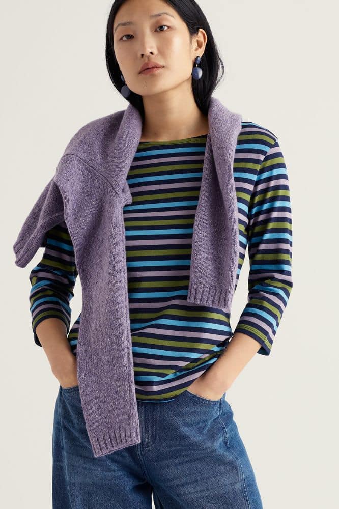 Seasalt Cornwall Sailor Top Tri Mini Cornish Lagoon - La Vie en Rose Damesmode Enkhuizen