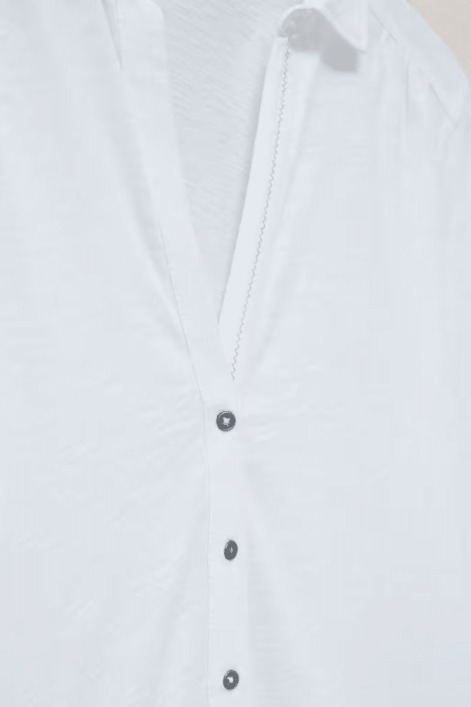 White Stuff Annie Jersey Shirt Brilliant White - La Vie en Rose Damesmode