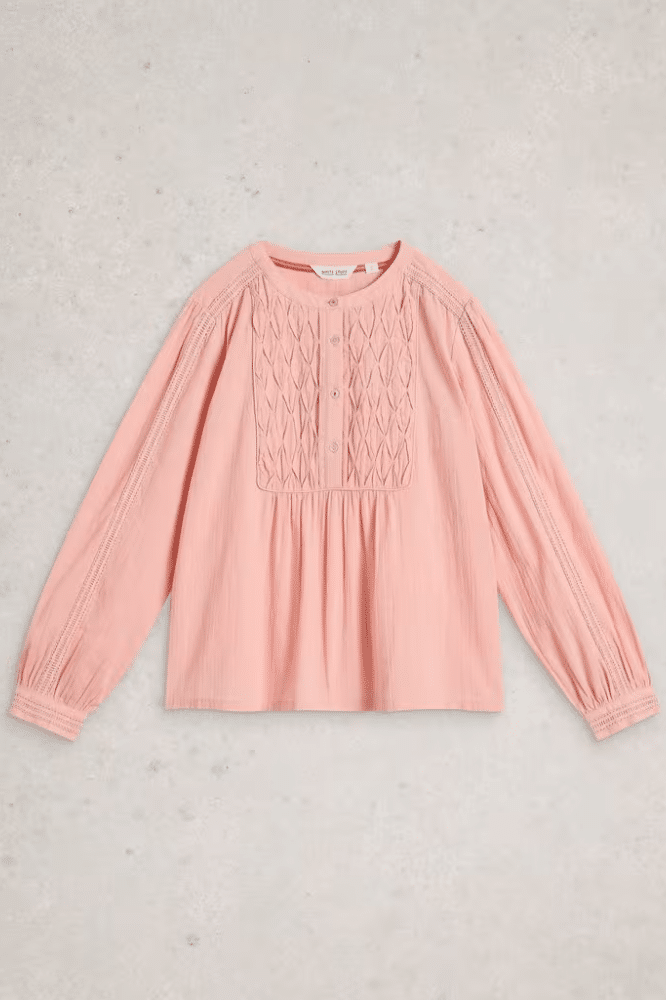 White Stuff Rua Rachel Smock Top - La Vie en Rose Damesmode