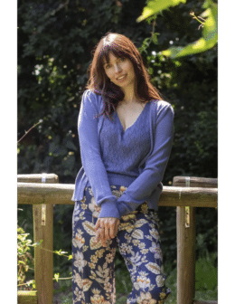 Lucia Cardigan Lavender