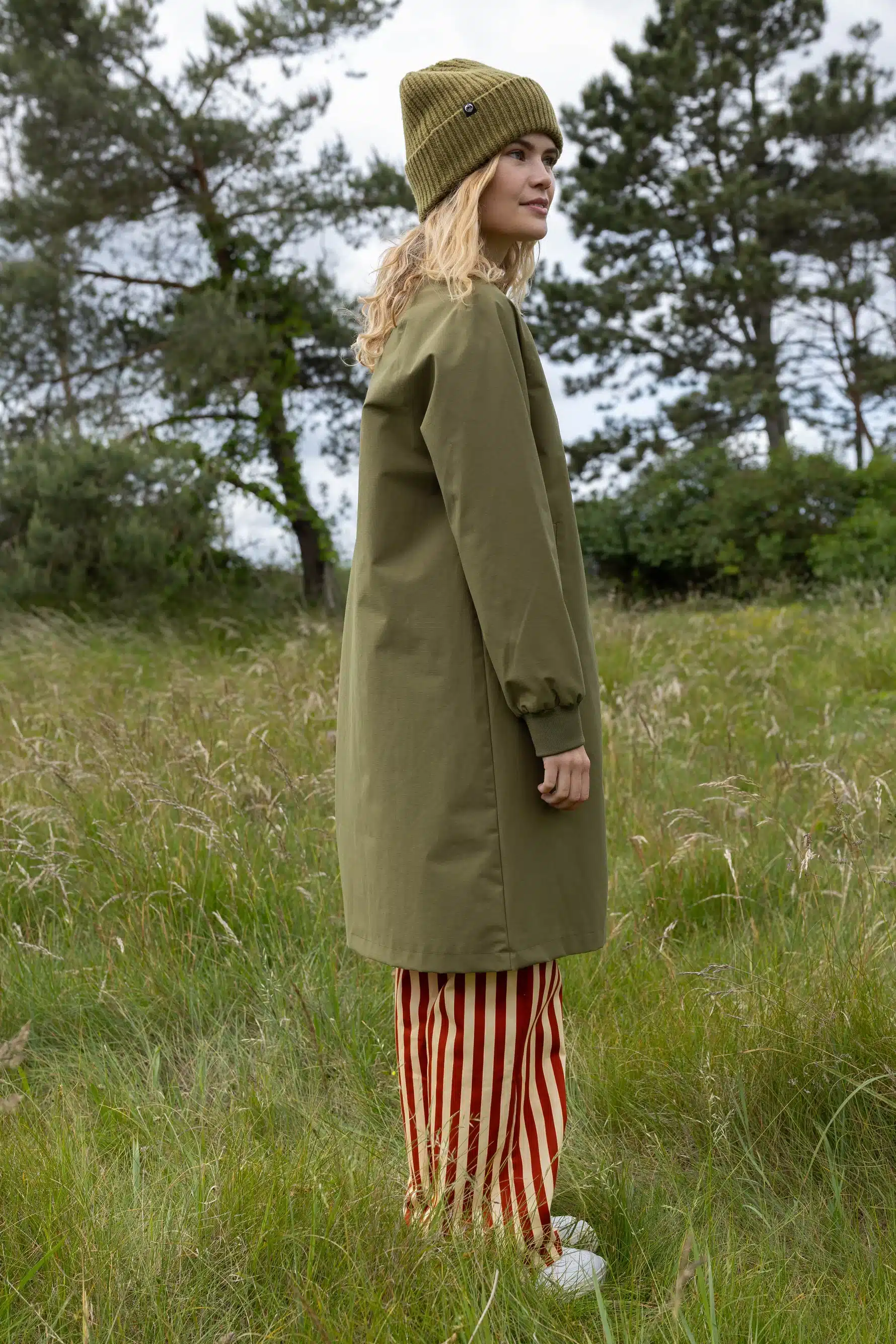 Danefae Danesculpture Midseason Jacket Olive - Afbeelding 5