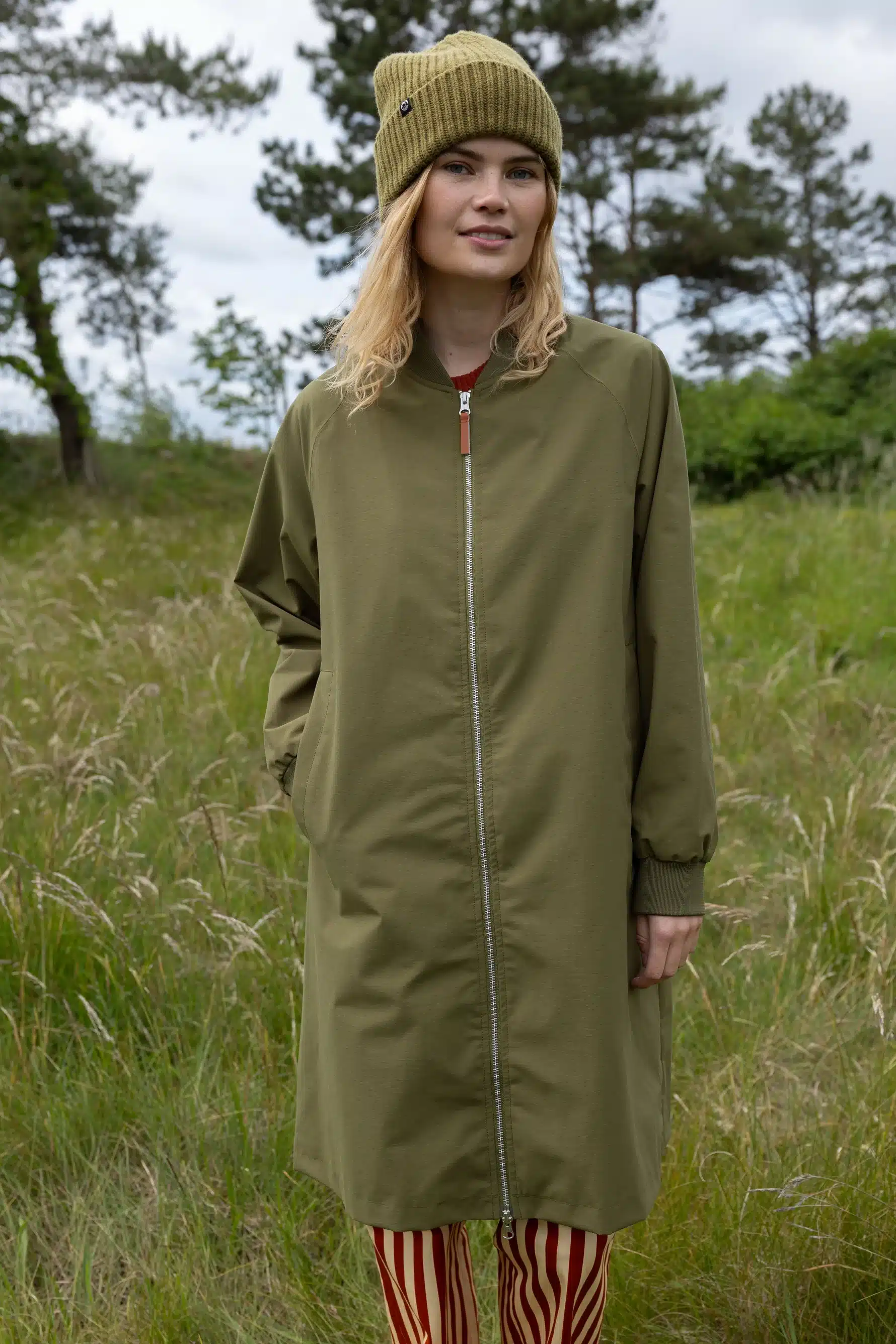 Danefae Danesculpture Midseason Jacket Olive