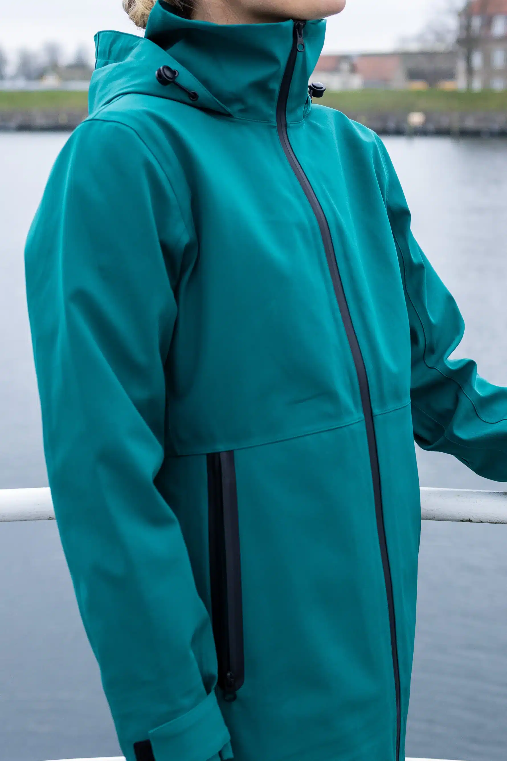 Danefae Danelittle Sister Raincoat Dark Green - Afbeelding 6